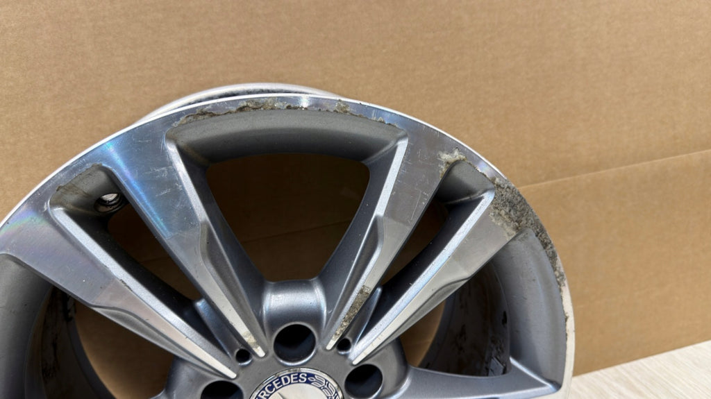 1x Alufelge 17 Zoll 8.0" 5x112 48ET A2124015602 Mercedes-Benz W212 Rim Wheel FEL5676598228ri