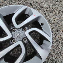 Laden Sie das Bild in den Galerie-Viewer, 1x Alufelge 16 Zoll 6.5" 4x108 20ET Glanz Silber Opel Crossland X Rim Wheel FEL2734841676dm