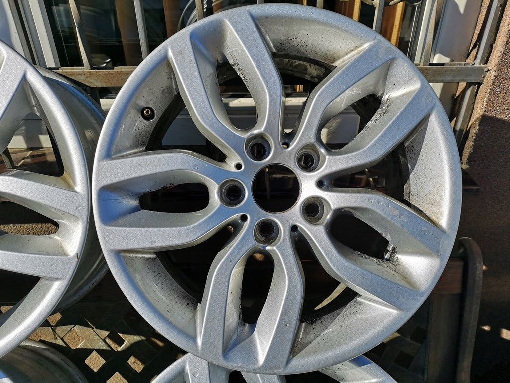 4x Alufelge 17 Zoll 7.5" 5x120 32ET Glanz Silber 6787576 BMW F26 X3 F25 FEL4490290303jr