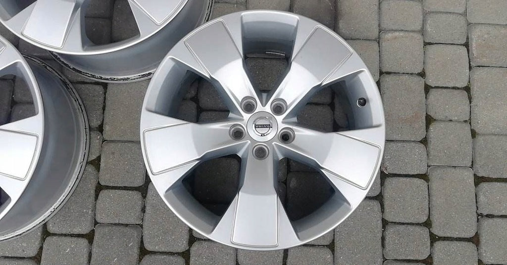 4x Alufelge 18 Zoll 7.5" 5x108 Silber 31471553 Volvo Xc60 Xc40 Rim Wheel FEL5877676058ef