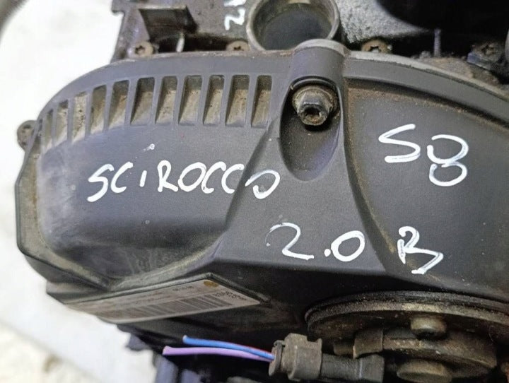 Motor VW Scirocco CAW 2.0 TSI 197PS 147kW 2008 Engine Unkomplett MOT8721521161go