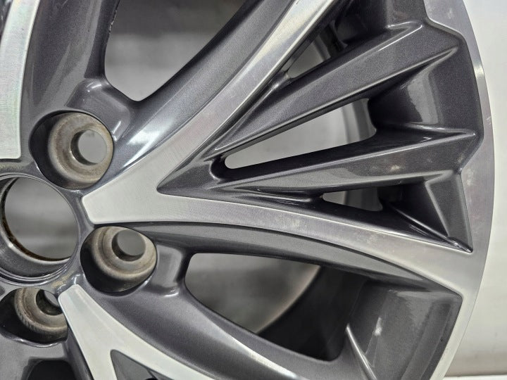 1x Alufelge 17 Zoll 5x114.3 PW4570D005 Toyota 4 Auris Yaris Rim Wheel FEL3440906475vz