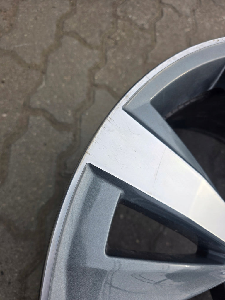1x Alufelge 21 Zoll 10.0" 5x112 20ET Glanz Grau 4M8601025AA Audi Q8 Mg Rim Wheel FEL6704680443ap
