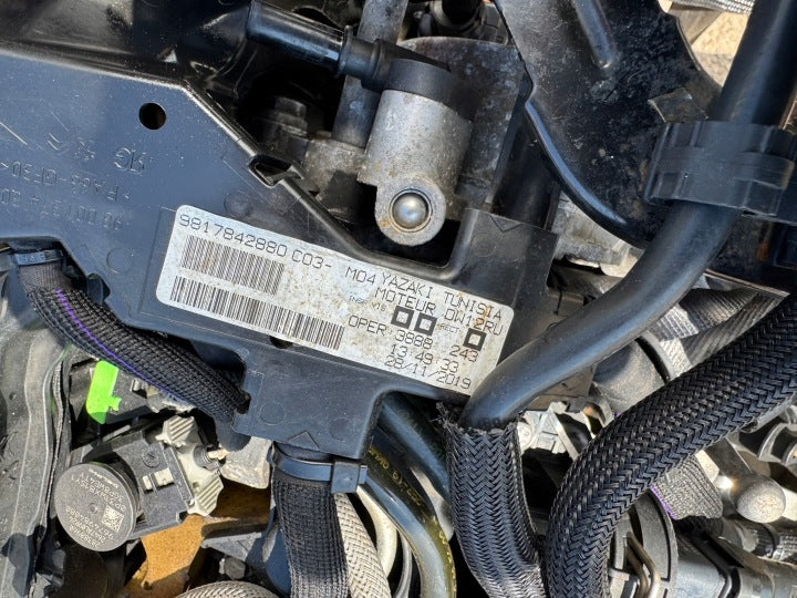 Motor Peugeot Boxer DW12RU 2.2 HDI 165PS 190TKm 2020 Diesel Engine Komplett MOT9323742431sq