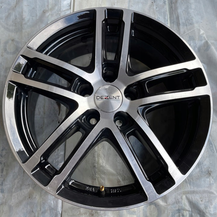 1x Alufelge 16 Zoll 6.5" 5x100 38ET Rim Wheel FEL9721022663rn
