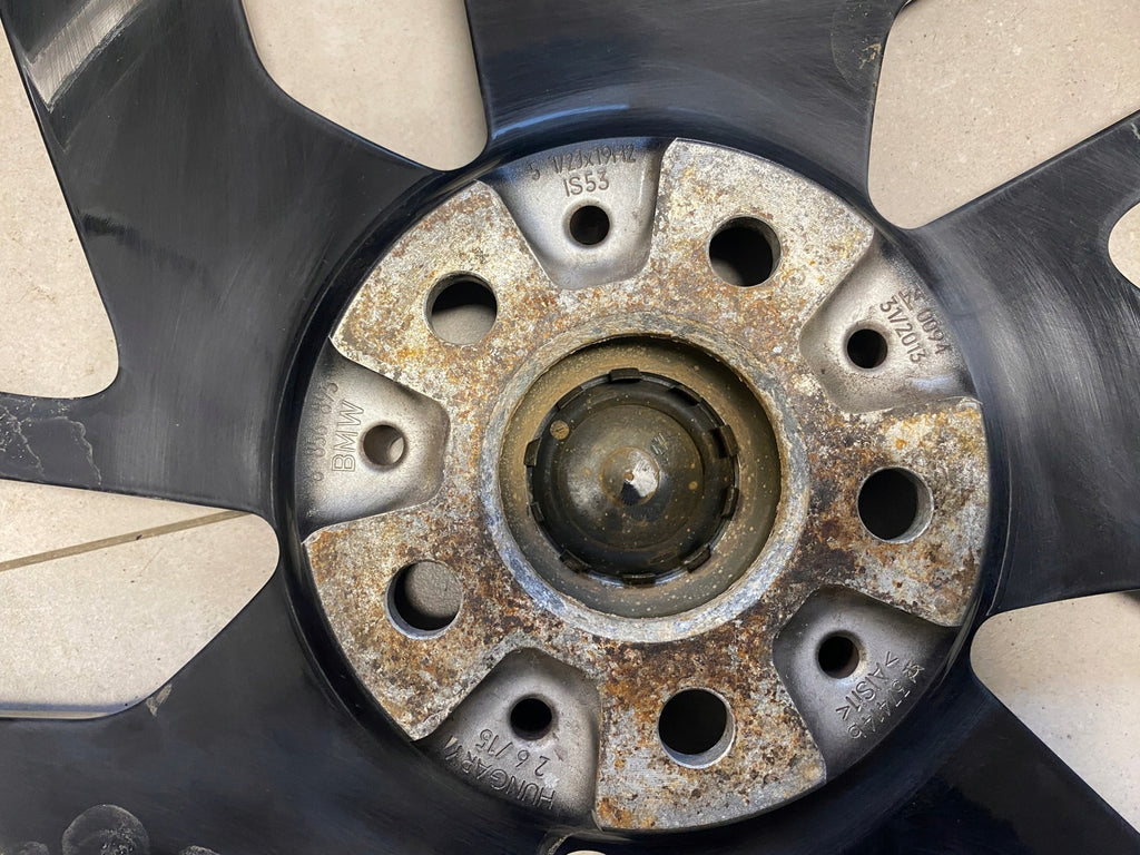 1x Alufelge 19 Zoll 5.0" 5x112 6856895 BMW I3 Rim Wheel