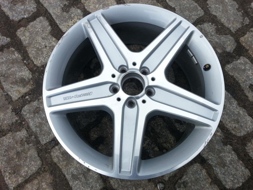 1x Alufelge 19 Zoll 8.5" 5x112 A2044010904 Mercedes-Benz Rim Wheel