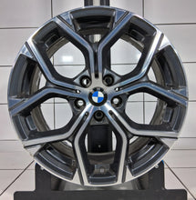 Load image into Gallery viewer, 1x Alufelge 18 Zoll 7.5" 5x112 51ET Glanz Grau 6883002 BMW F48 Mg Rim Wheel FEL2162142422vg