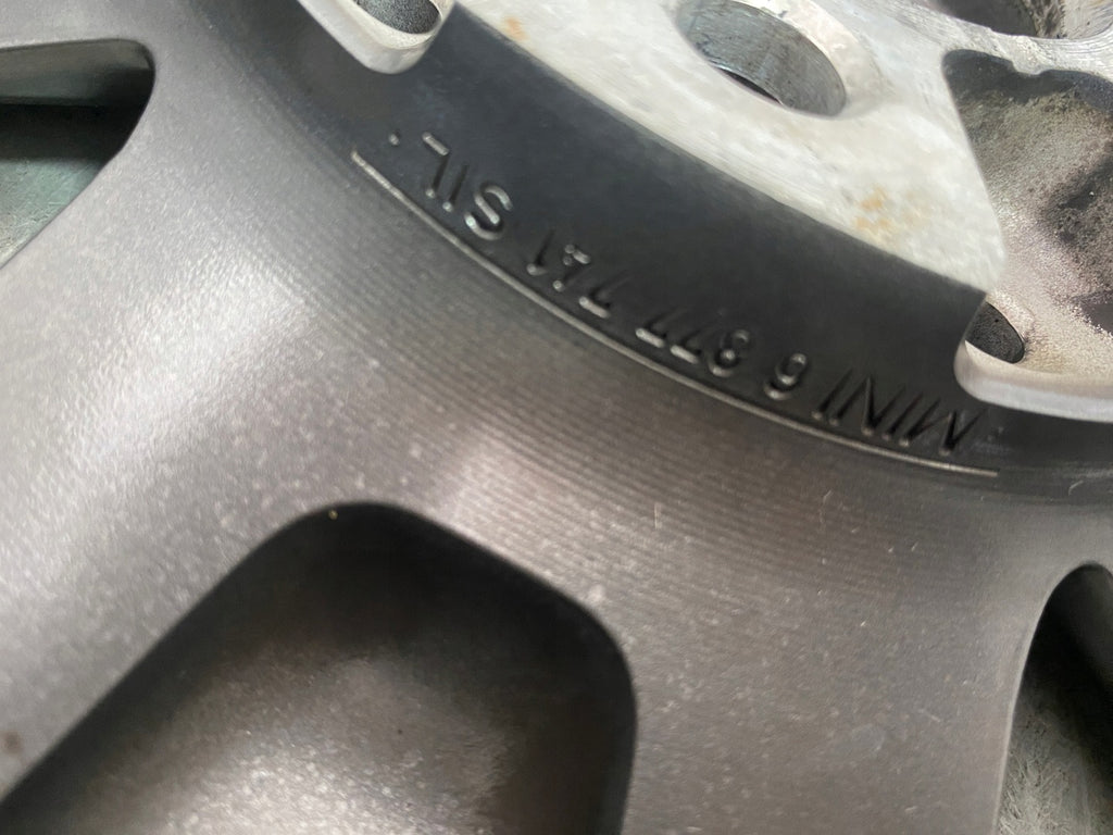 1x Alufelge 16 Zoll 7.0" 5x112 47ET Glanz Grau 6897609 BMW 1 F40 Rim Wheel