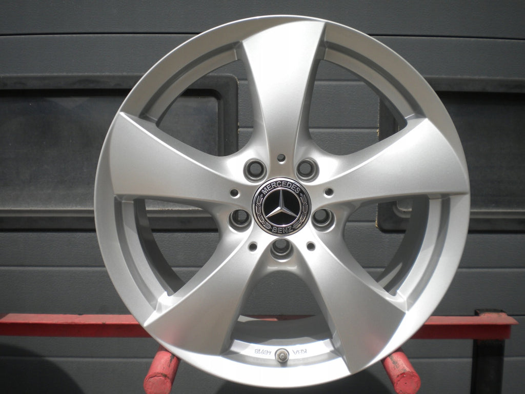 4x Alufelge 17 Zoll 7.5" 5x112 45ET Glanz Silber 75745112566 Mercedes-Benz W205 FEL1746901339fj