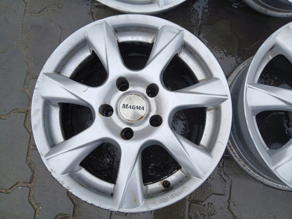 4x Alufelge 16 Zoll 7.0" 5x112 Skoda Rim Wheel FEL4408774484he