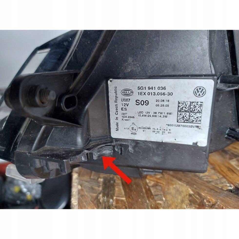 Frontscheinwerfer VW Golf VII 5G1941036 LED Rechts Scheinwerfer Headlight SCH1495803972hb