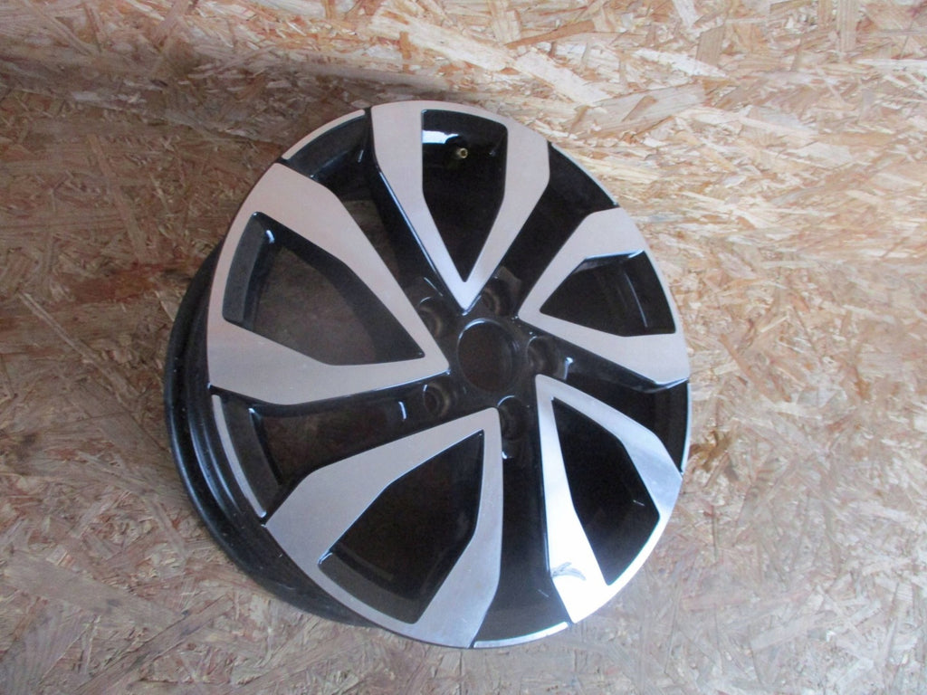 1x Alufelge 15 Zoll 5.5" 5x100 Glanz Schwarz 2G0601025AR VW Polo Rim Wheel FEL6043041537uc