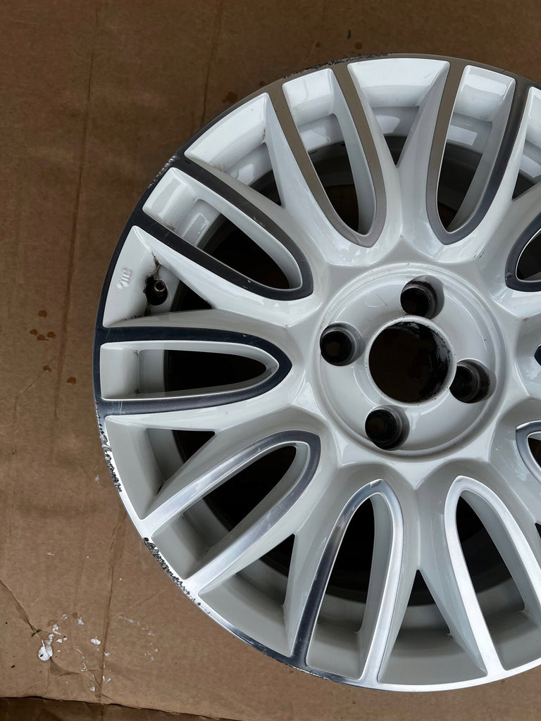 1x Alufelge 16 Zoll 6.5" 4x98 35ET Matt Graphit 51940830 Fiat 500 Mg Rim Wheel