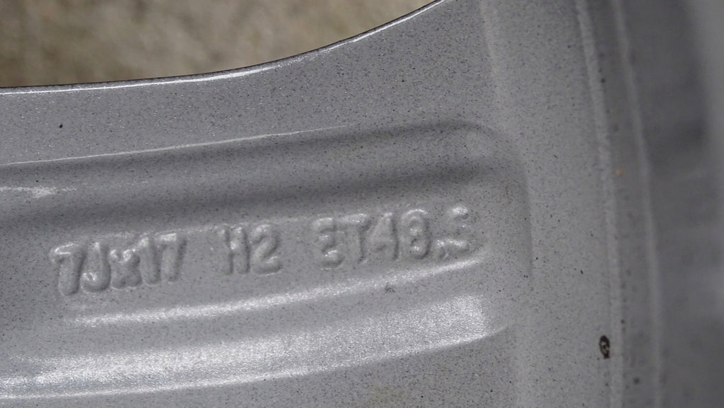 1x Alufelge 17 Zoll 7.0" 5x112 48 5ET A2054010200 Mercedes-Benz W205 Rim Wheel FEL6212608950vo