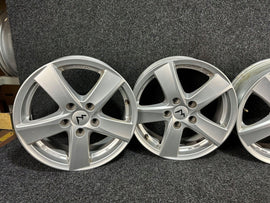 4x Alufelge 16 Zoll KBA49398 VW Golf VII Touran Jetta Rim Wheel FEL1718540809ok