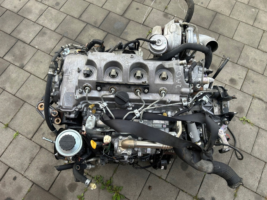 Motor Toyota Corolla Avensis D4D 2AD 2.2 148TKm Diesel Engine Komplett