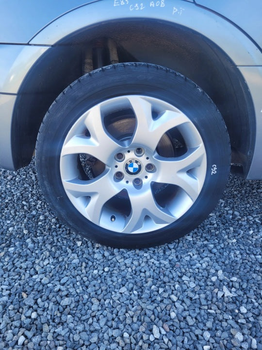 4x Alufelge 18 Zoll 8.0" 5x120 46ET Matt Silber BMW E83 Rim Wheel FEL9702328157sw