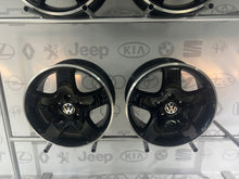 Laden Sie das Bild in den Galerie-Viewer, 4x Alufelge 17 Zoll 7.0" 5x120 55ET Glanz Schwarz 7H0601025C VW Caravelle FEL4251576372dz