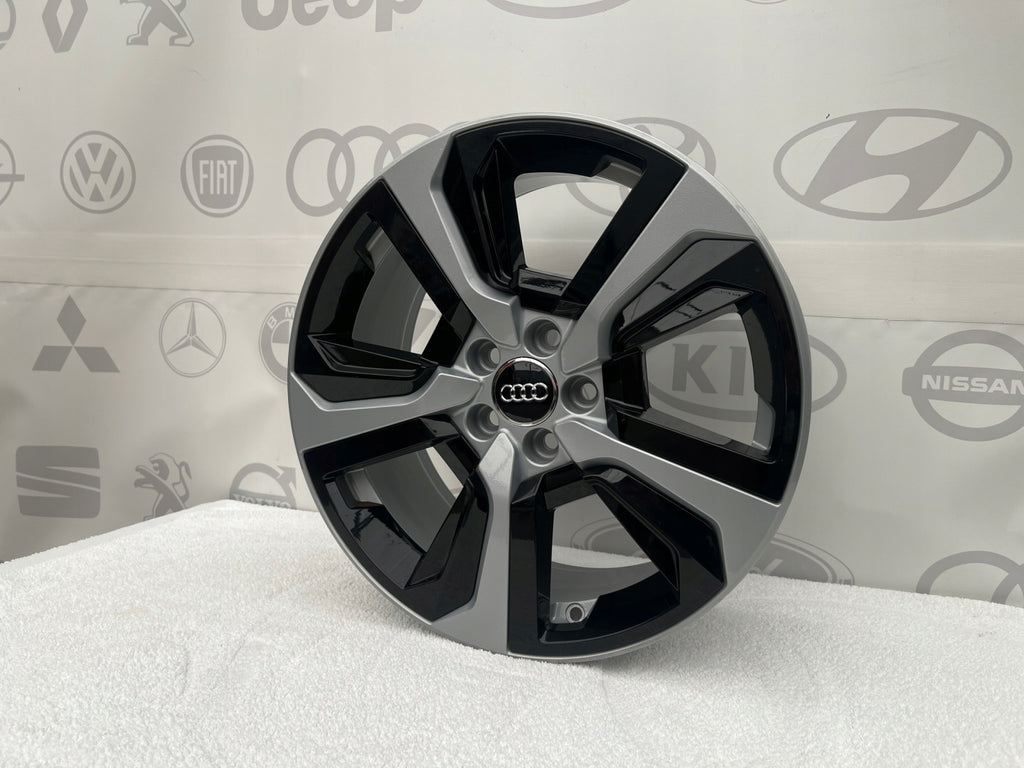 4x Alufelge 17 Zoll 7.5" 5x100 46ET Glanz Silber 82A601025H Audi Rim Wheel FEL6393954723ev