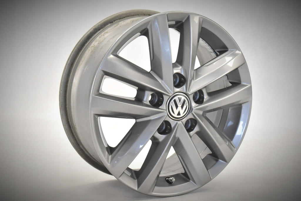 4x Alufelge 16 Zoll 6.5" 5x120 62ET Glanz Grau 2H0601025AC VW Amarok Rim Wheel FEL9215101030tl