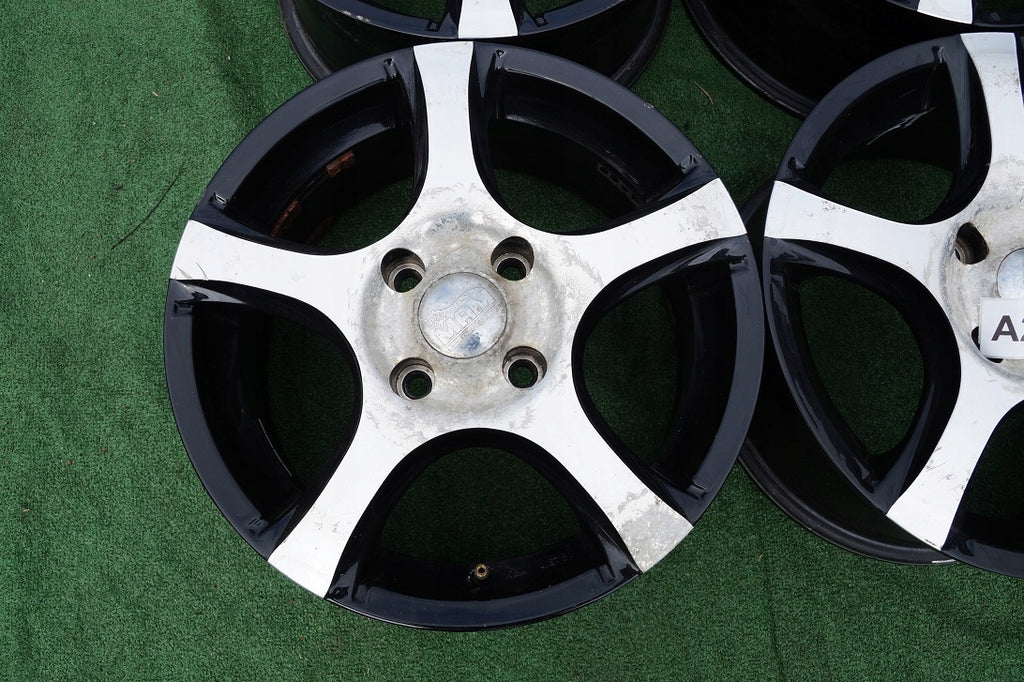 4x Alufelge 15 Zoll 6.5" 4x108 37ET WZ-6515-108-37 Ford Fiesta I Fusion 2 FEL2366193030wa