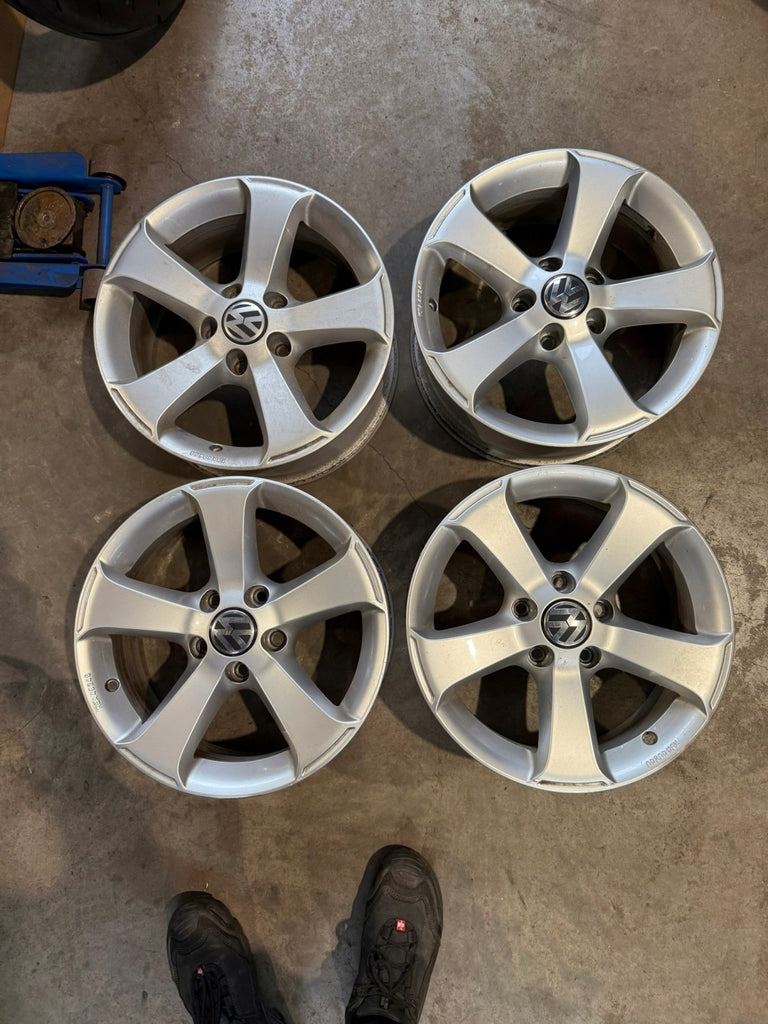 4x Alufelge 16 Zoll 6.5" 5x112 33ET 7NO071496 Audi Rim Wheel FEL4652050163xz