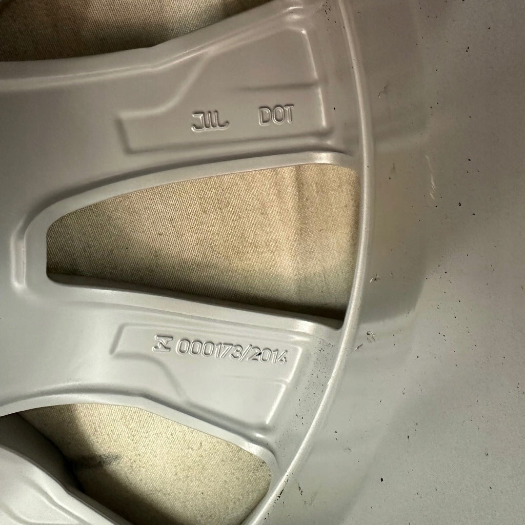 1x Alufelge 17 Zoll 7.0" 5x112 34ET Glanz Silber 80A601025 Audi Rim Wheel FEL8265701321is