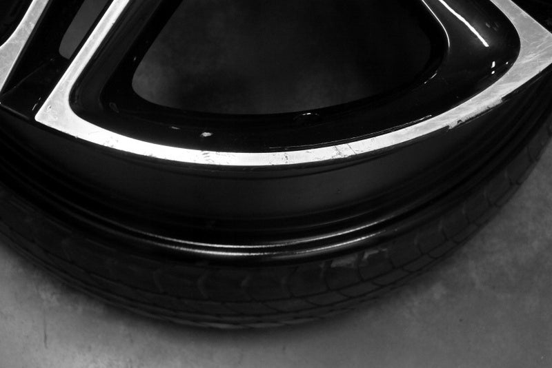 1x Alufelge 19 Zoll 8.0" 5x112 43ET Glanz Schwarz A2384010300 Mercedes-Benz