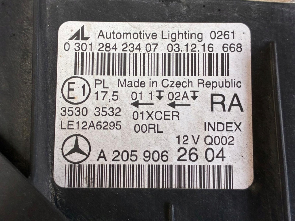 Frontscheinwerfer Mercedes-Benz W205 A2059062604 Full LED Rechts Headlight SCH9196268187sv