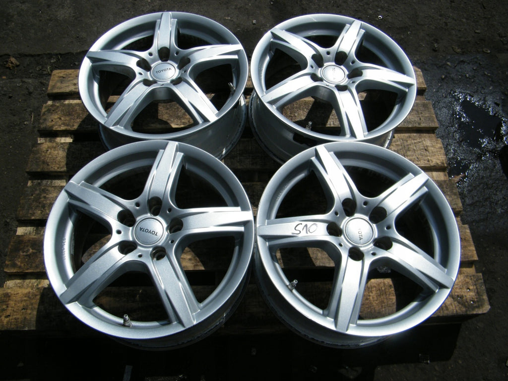 4x Alufelge 16 Zoll 6.5" 5x114.3 39ET Toyota Corolla Avensis Rav 4 I Rim Wheel FEL4984646794op