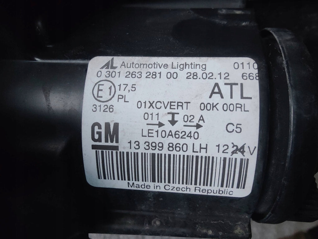 Frontscheinwerfer Opel Zafira C 13399860 Xenon Links Scheinwerfer Headlight