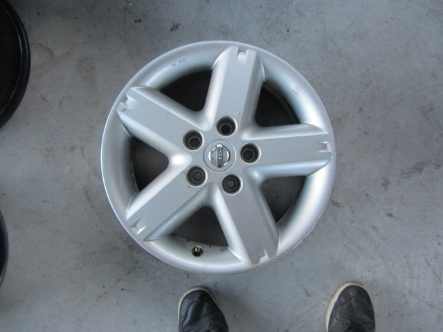 1x Alufelge 16 Zoll 6.5" 5x114.3 Nissan Rim Wheel