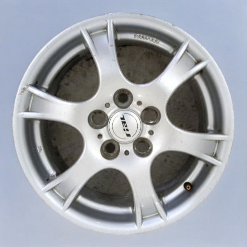 1x Alufelge 16 Zoll 6.5" 5x114.3 KBA46221 Hyundai Rim Wheel