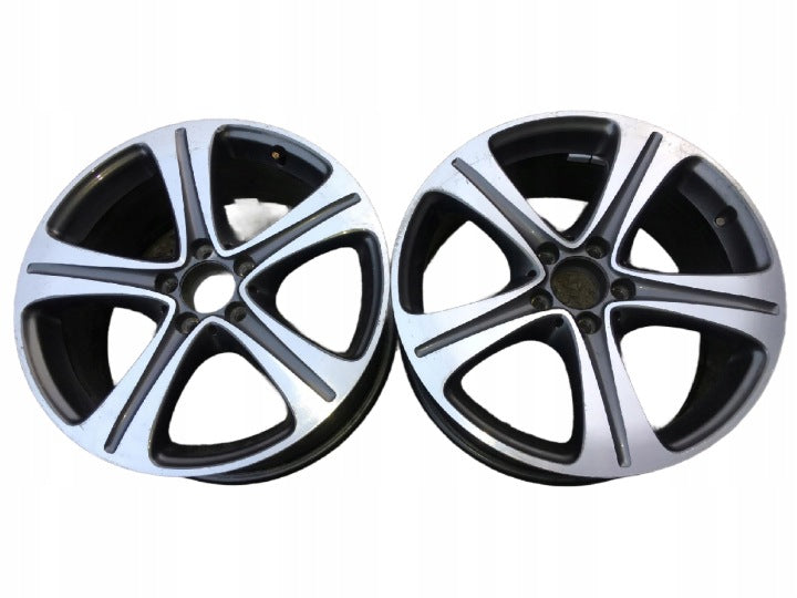 1x Alufelge 18 Zoll 8.0" 5x112 43ET Glanz Silber A2134011400 Mercedes-Benz W213 FEL6146384892yt