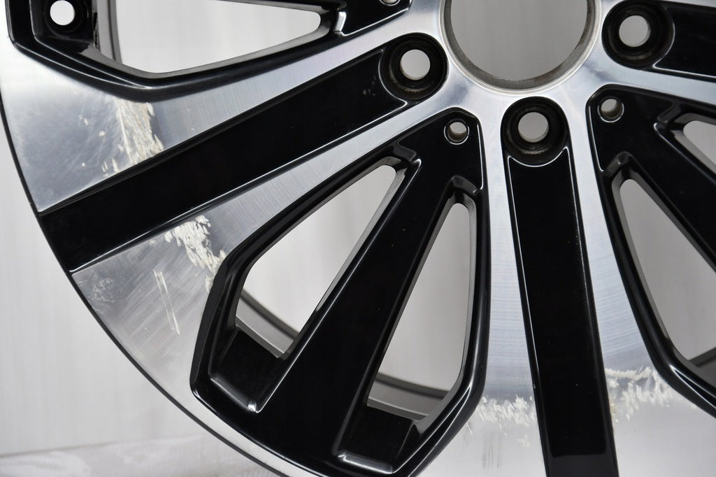 1x Alufelge 18 Zoll 8.0" 5x112 38ET Glanz Schwarz A2534014600 Mercedes-Benz Glc FEL9396230323hv
