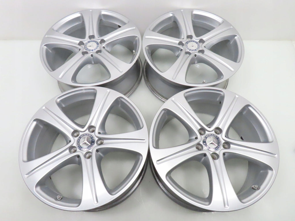 4x Alufelge 18 Zoll 8.0" 5x112 43ET Glanz Silber A2134011400 Mercedes-Benz W213 FEL4993115711ih