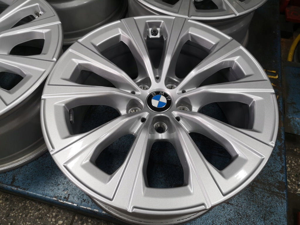 4x Alufelge 17 Zoll 7.5" 5x112 30ET Glanz Silber 7915323 BMW G20 Rim Wheel FEL1463789677kt