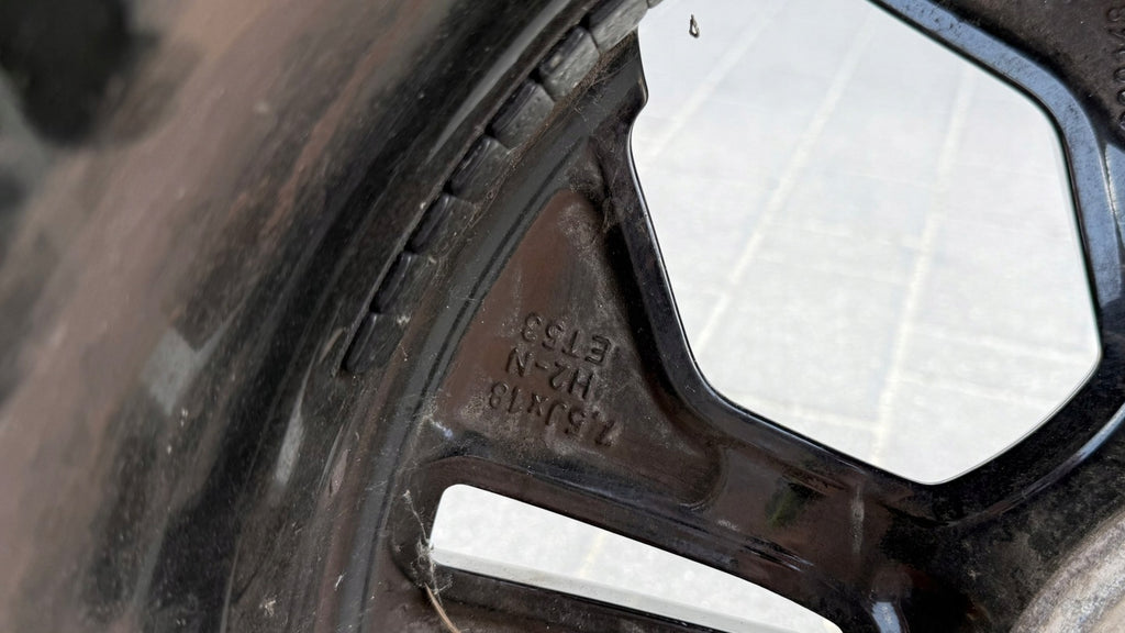 1x Alufelge 18 Zoll 7.5" 5x112 53ET Glanz Schwarz A2474012900 Mercedes-Benz Glb FEL1098061113yh