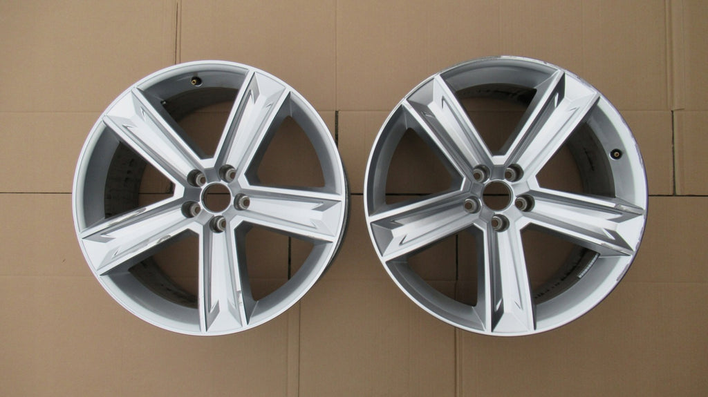 1x Alufelge 20 Zoll 9.0" 5x112 29ET Glanz Silber 4M8601025C Audi Rim Wheel FEL7249780777yx