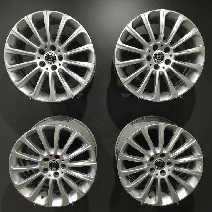 4x Alufelge 18 Zoll 8.0" 5x112 35ET Glanz Silber Mercedes-Benz W213 W212 FEL9787332449cq