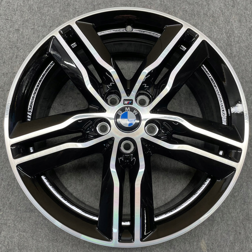 4x Alufelge 18 Zoll 7.5" 5x112 51ET Glanz Silber 7850456 BMW X1 F48 Rim Wheel