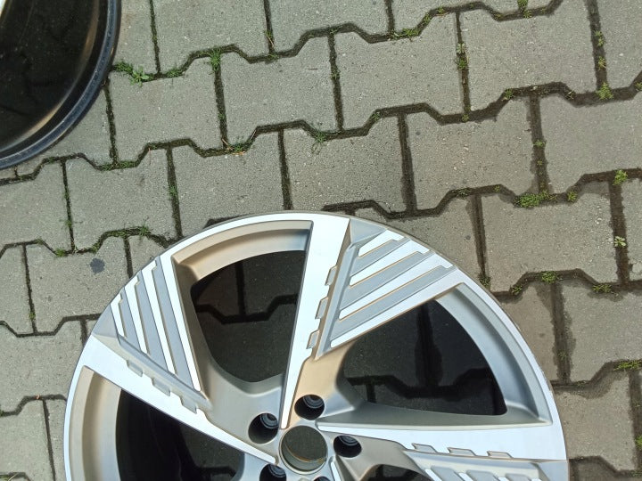 1x Alufelge 22 Zoll 9.5" 5x112 36ET Matt Graphit 4KE601025B Audi E-Tron Mg FEL9887249255nb