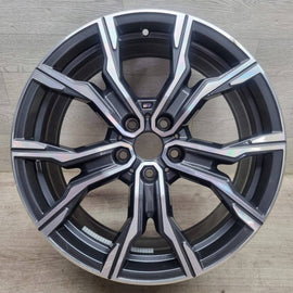 1x Alufelge 19 Zoll 5x112 8092163 BMW X1 F48 Rim Wheel FEL3582456470og