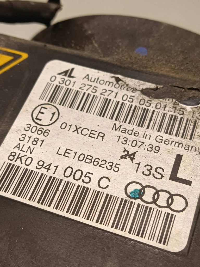 Frontscheinwerfer Audi A4 8K0941005C 0301275271 Links Scheinwerfer Headlight SCH8792855450tc