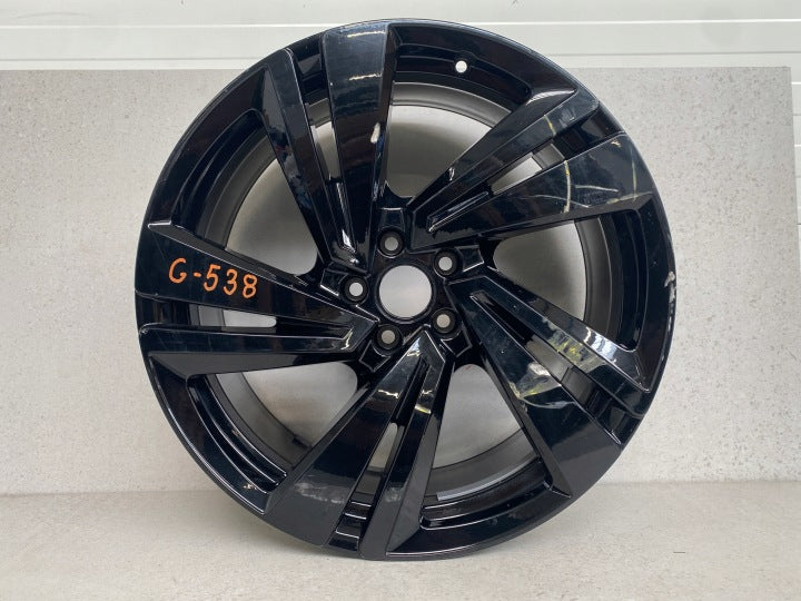 1x Alufelge 20 Zoll 9.0" 5x112 33ET Glanz Schwarz 760601025AA VW Touareg FEL4094631673vy