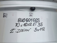 Load image into Gallery viewer, 4x Alufelge 16 Zoll 7.0" 5x112 35ET Glanz Silber 8W0601025 Audi A4 B9 Rim Wheel FEL5845380912fm