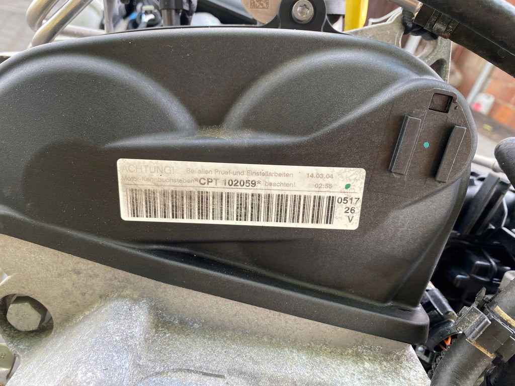 Motor VW Golf VII CPT 1.4 TSI 140PS 103kW 2004 Benzin Engine Komplett