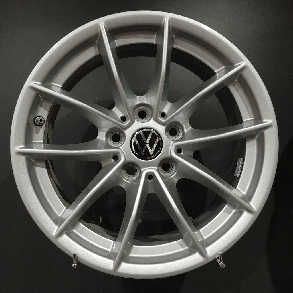4x Alufelge 16 Zoll 6.5" 5x112 22ET 6876921-F605263 Audi I Rim Wheel FEL4859831547bh