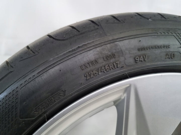 1x Alufelge 16 Zoll 8.0" 5x112 46ET Silber 8Y0601025A Audi A3 Rim Wheel FEL3429164646px